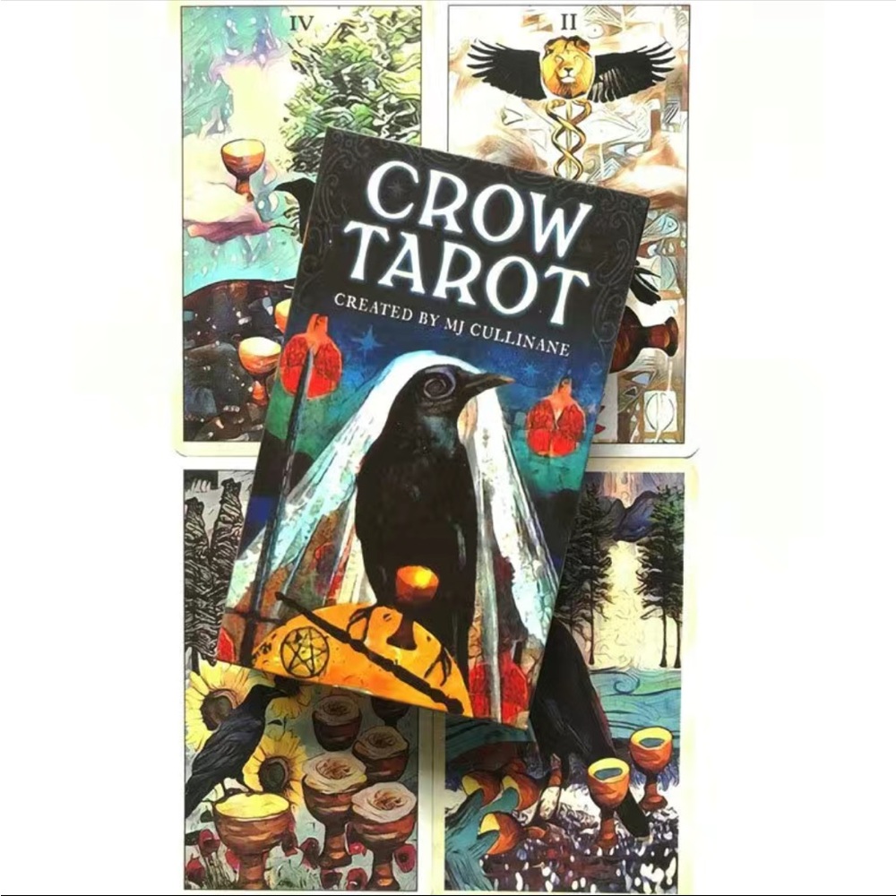 Crow Tarot oracle card deck